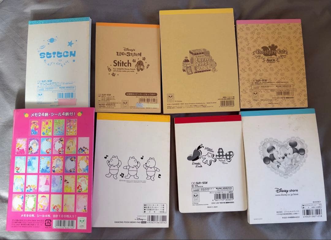当時物】 メモ帳 まとめ売り ディズニー 平成レトロ - メルカリ