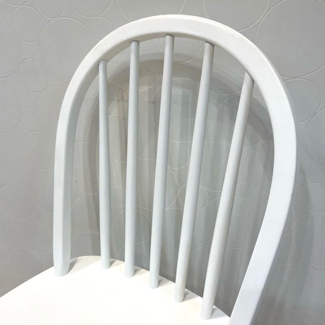 MOMO NATURAL】 ウィンザーチェア 北欧 ダイニングチェア 椅子 白