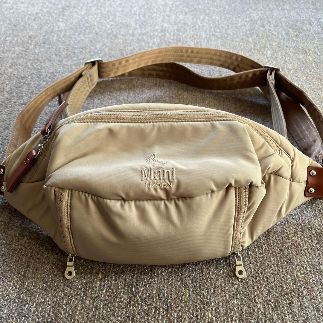 N/ORN Maniノルンマーニ 抱っこバッグ　ヌードベージュ ヒップシート ノルン マーニ N ORN Mani ヌードベージュ 抱っこ補助具