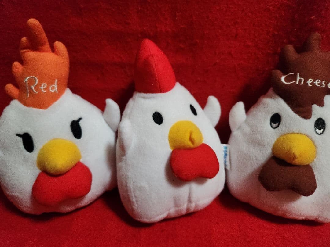 からあげクン　ぬいぐるみ　３種　ローソン なりきり！からあげクン ぬいぐるみ（3体セット）【@Loppi・HMV限定