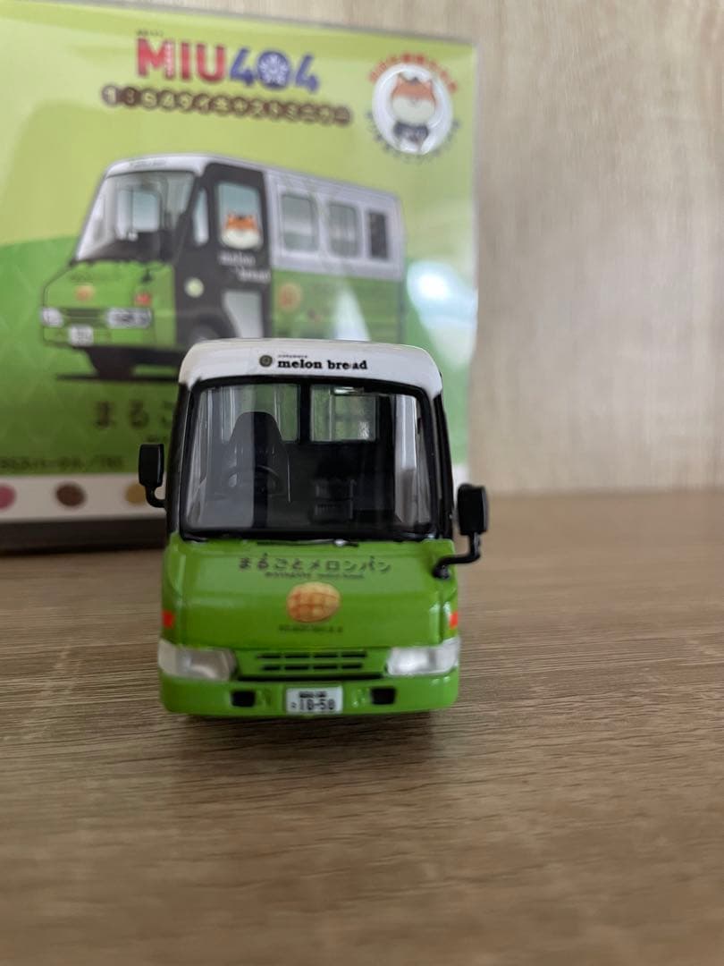 破損あり【初回特典付き】MIU404 まるごとメロンパン号 ミニカー箱