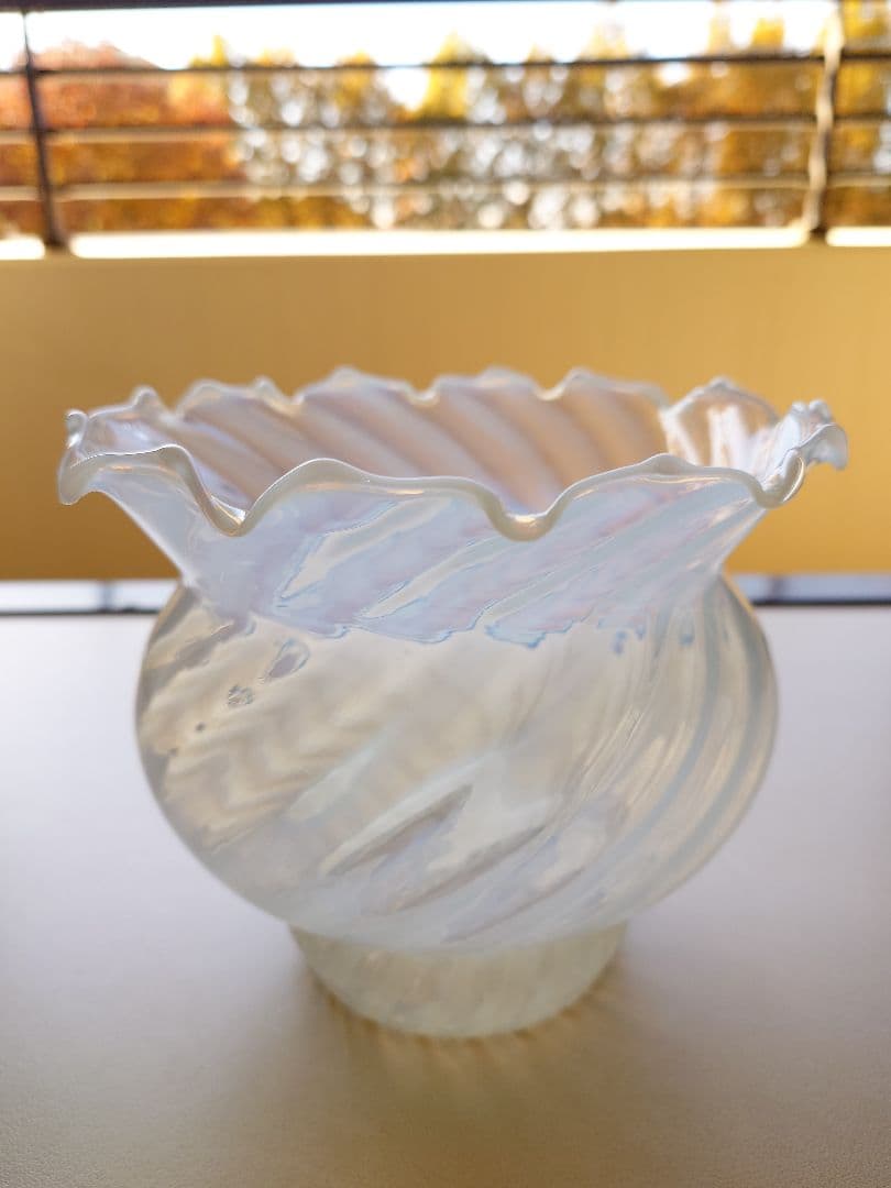 FENTON フェントン　オパールセント　フリルベース フェントン ブルーオパールセント ホブネイル ミニベース | HiroseAtom