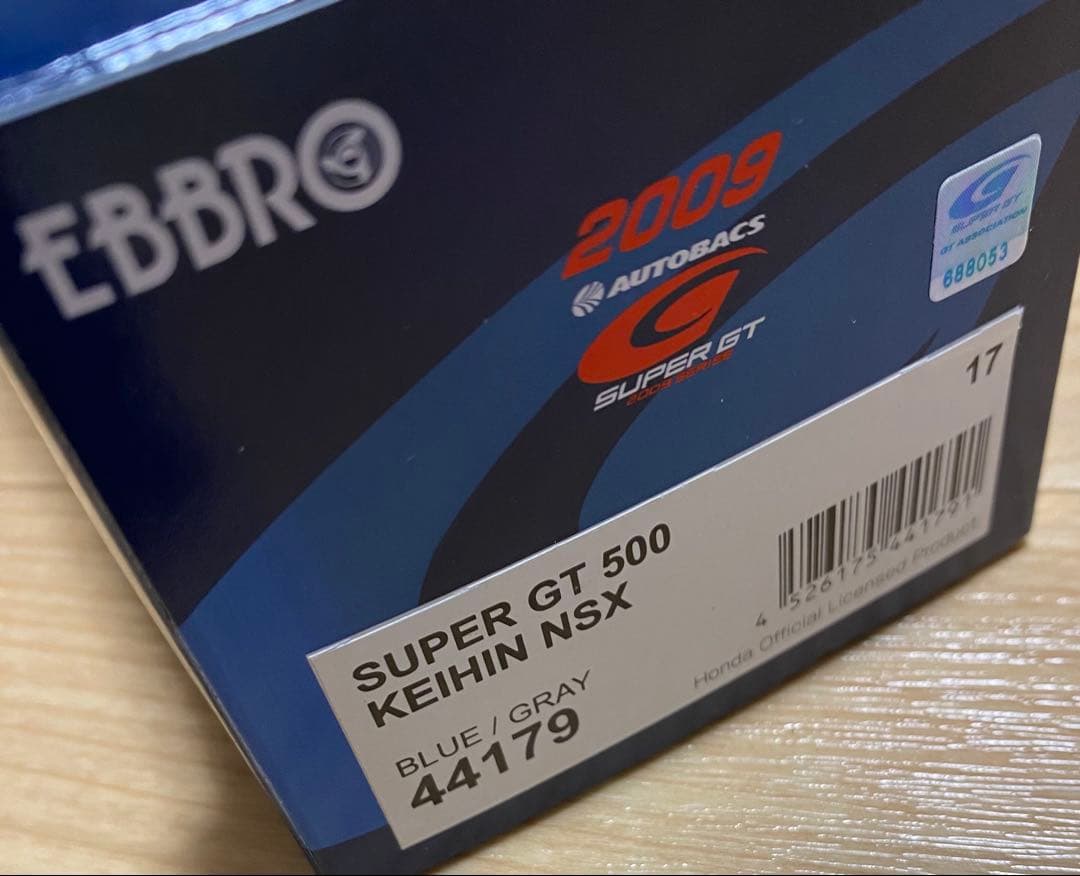 EBBRO エブロSUPER GT 2009 GT500 KEIHIN NSX - メルカリ