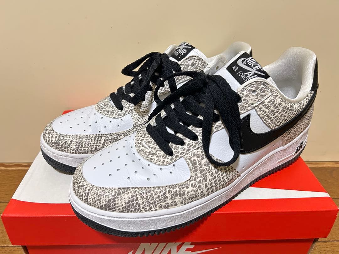 NIKE AIR FORCE 1 LOW COCOA ココア スネーク 蛇￼ NIKE AIR FORCE 1 LOW RETRO 