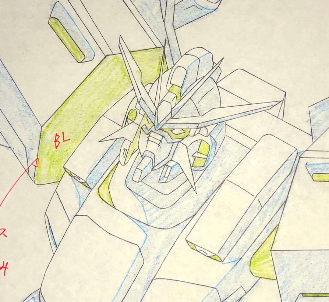 動新世紀ガンダムX 第38話 ガンダムXX アニメーション原画　（全６点） 動新世紀ガンダムX 第38話 ガンダムXX アニメーション原画 （全6点