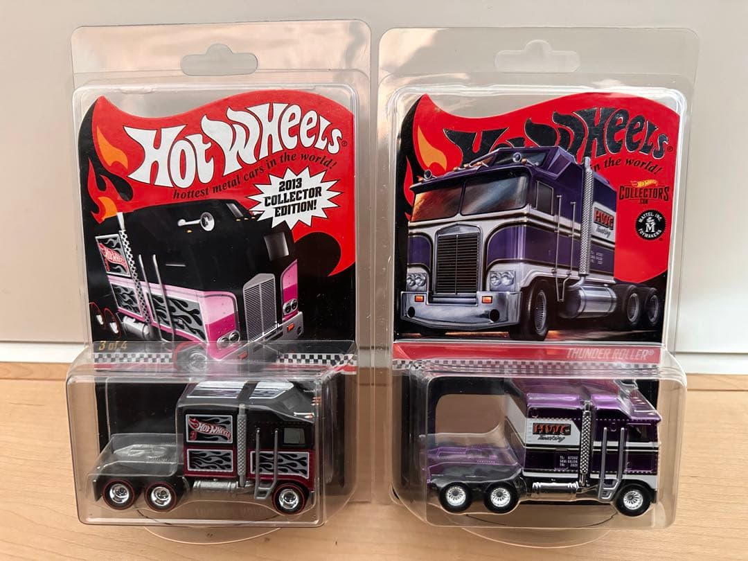 希少！2台セット！ホットウィール サンダーローラー RLC HWC - メルカリ