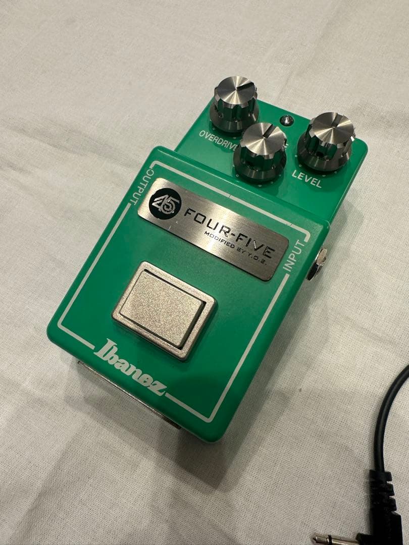 Ibanez FOUR-FIVE ts808 Y.O.S オーバードライブIbanez FOUR-FIVE