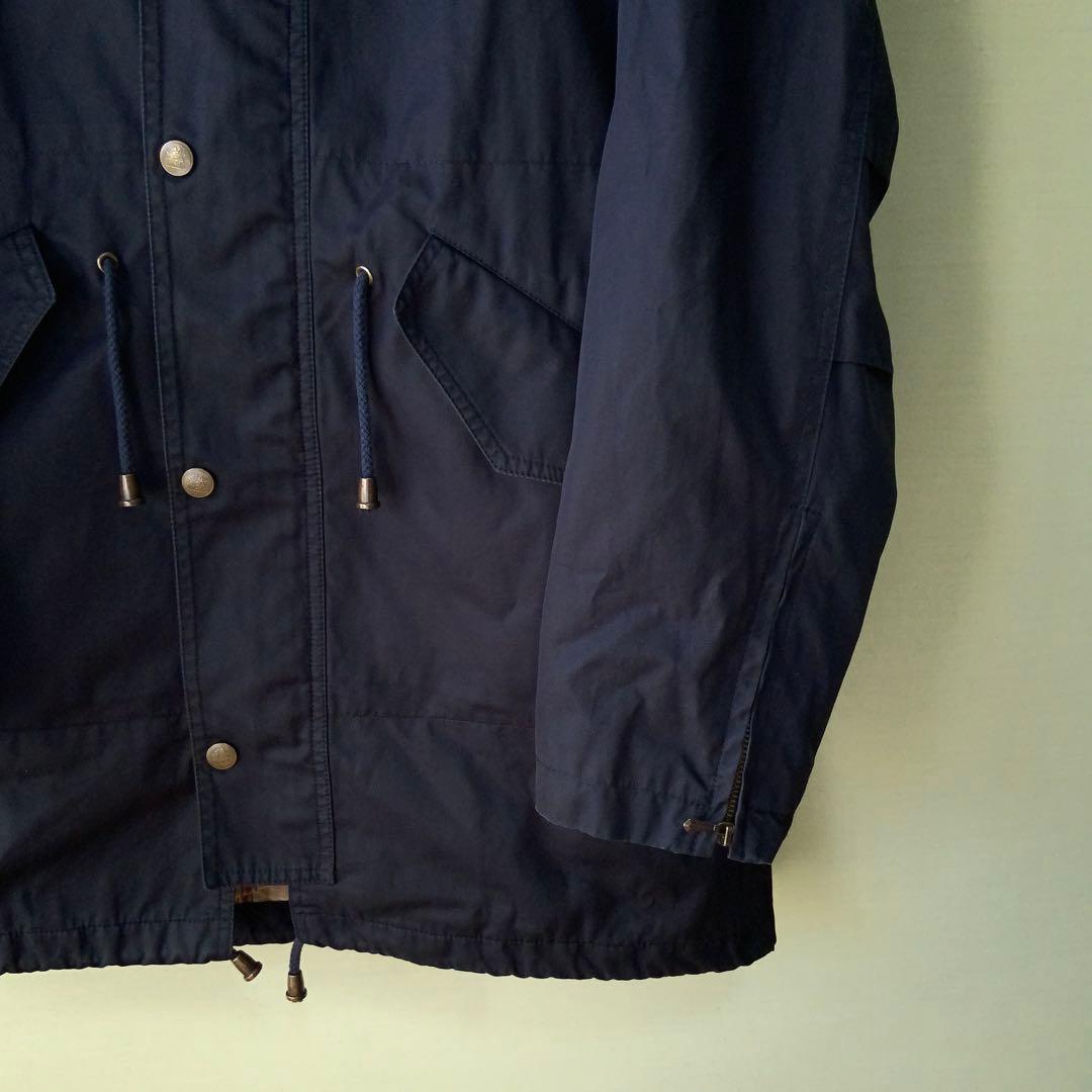 GRENFELLグレンフェル マウンテンパーカー 38 英国製 山タグ ネイビー