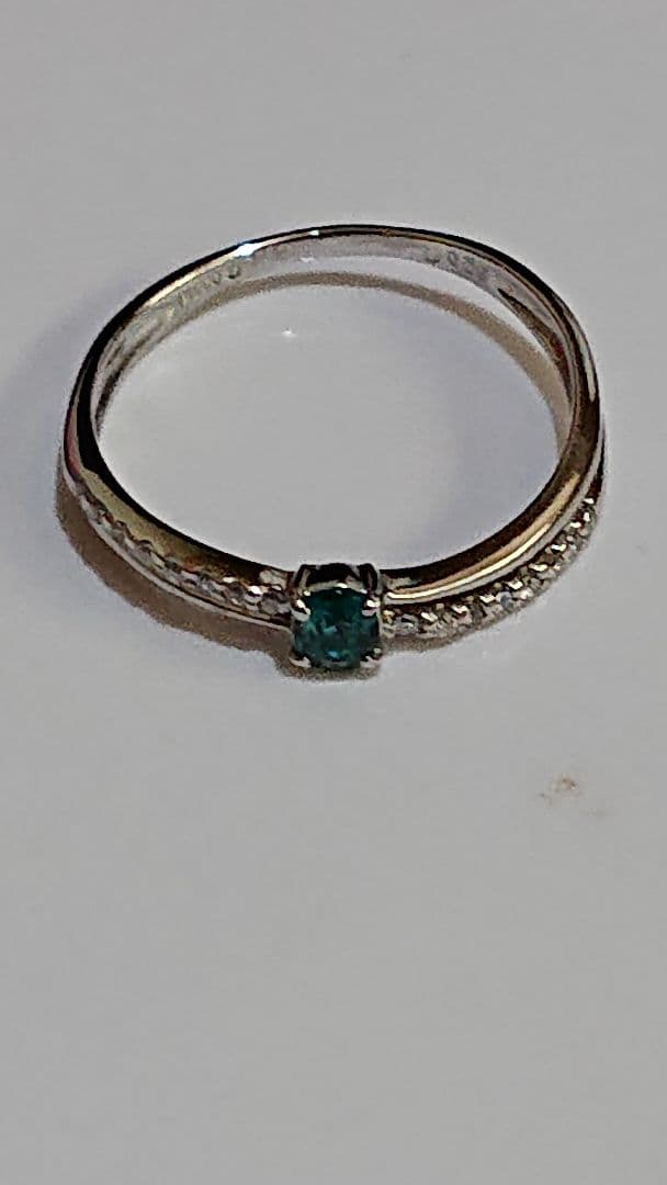 希少石PT900グランディディエライトリング 【ソーティングあり