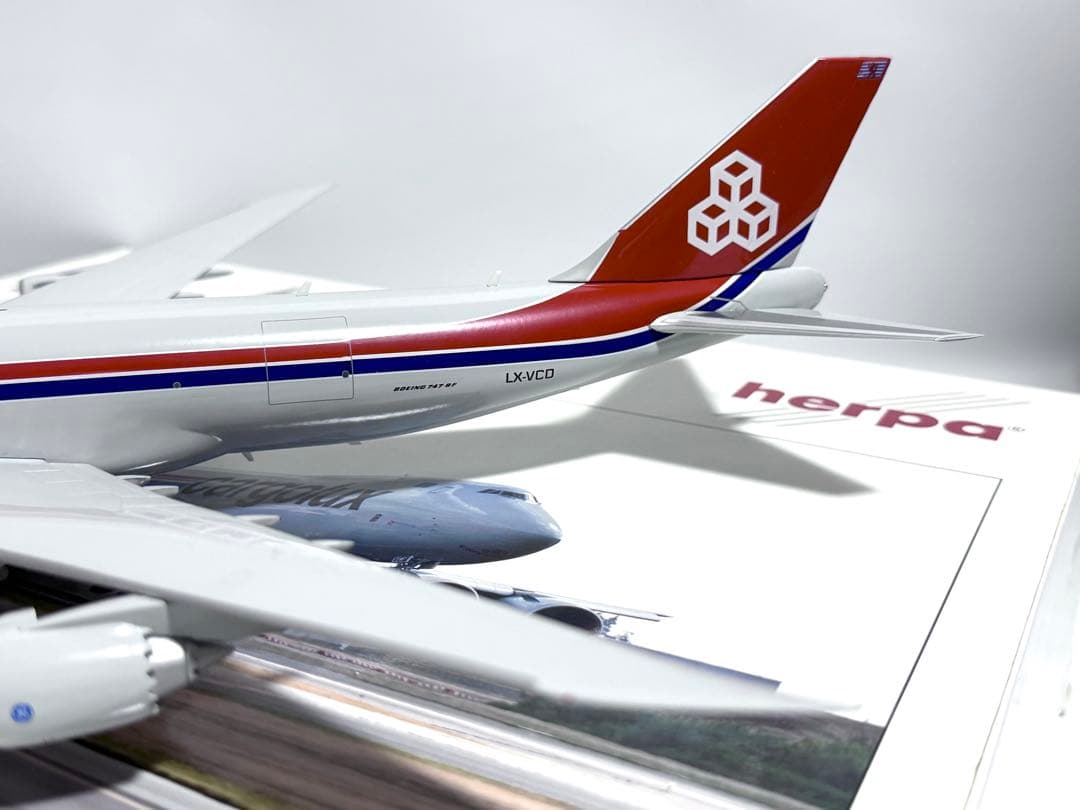 herpa 1/200 B747-8F cargolux