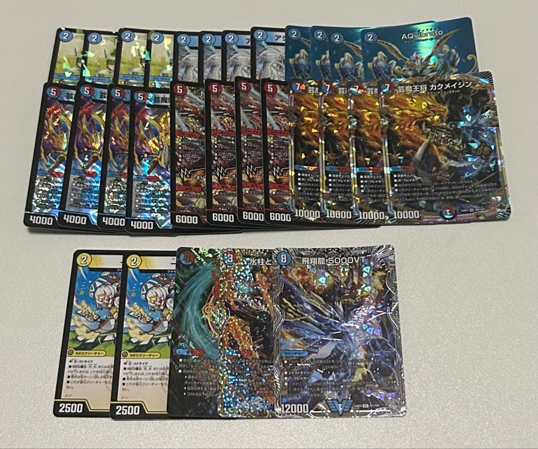 デュエマ　赤青マジックデッキパーツ 赤青マジック デッキパーツ付き