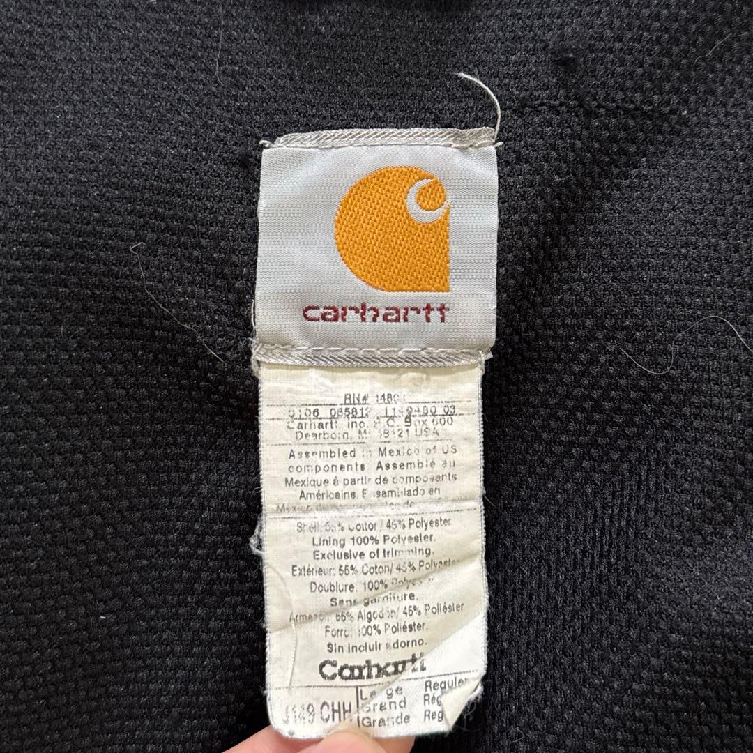 00's Carhartt 裏地サーマル ジップパーカ レアカラー J149 - メルカリ