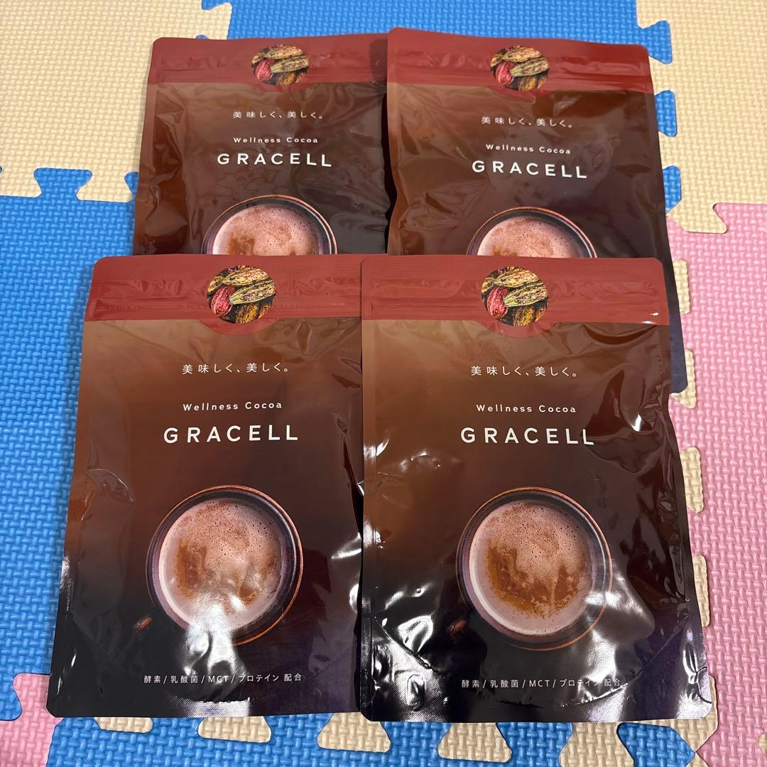 お買い得！！グレイセルココア4袋