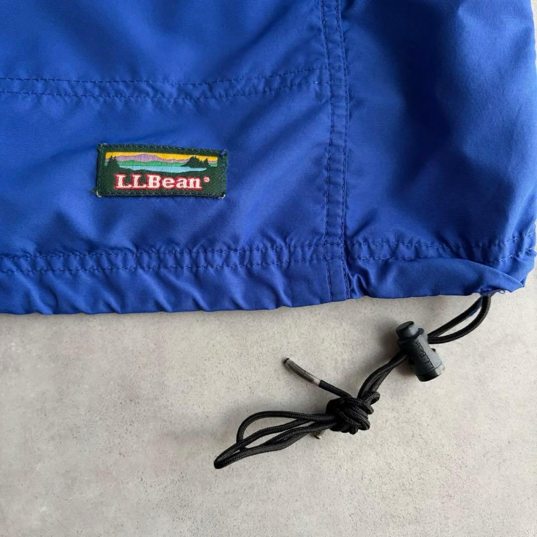 ☆USA製☆ L.L.Bean エルエルビーン アノラックパーカー ブルー