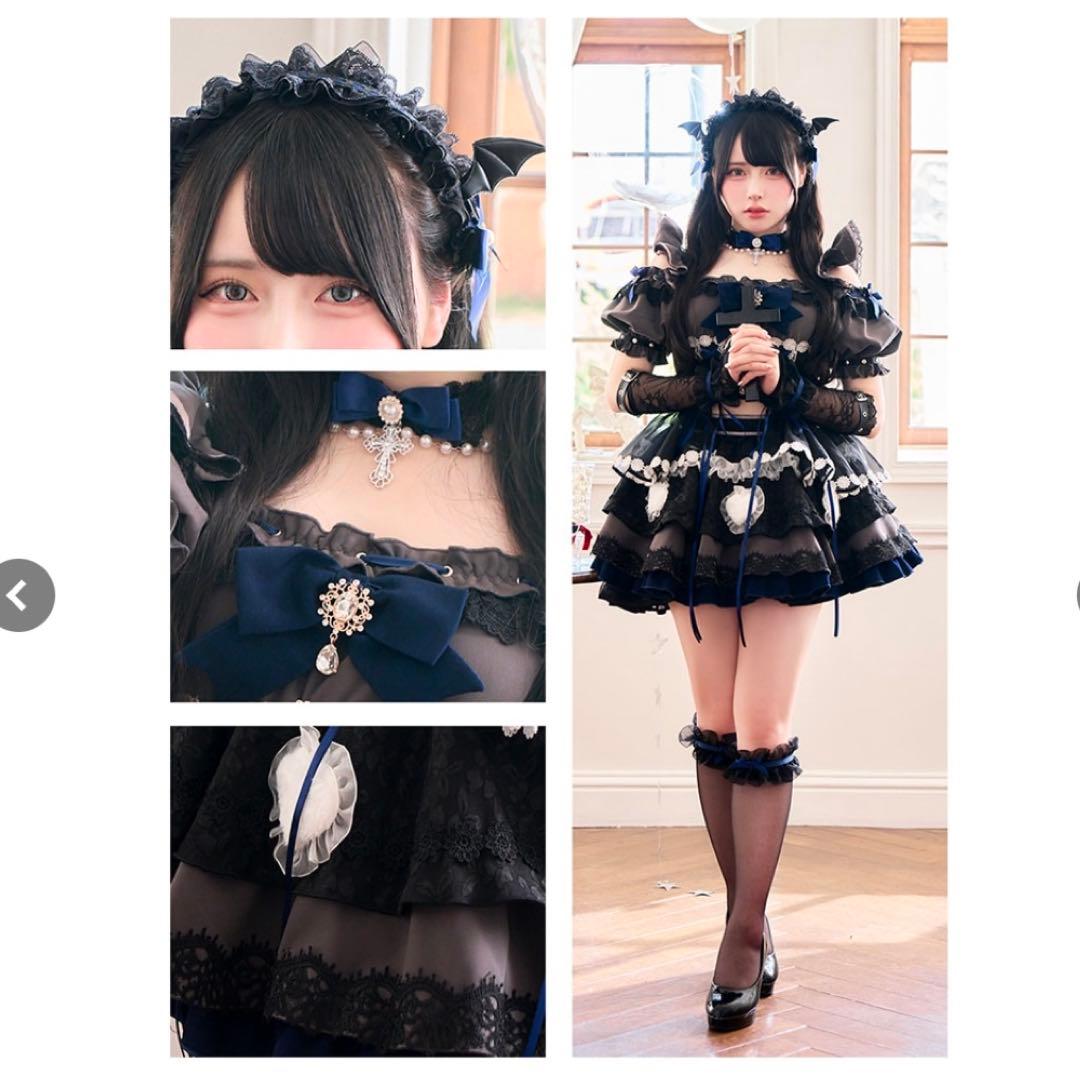 Marrymoon バブルハート ドーリーデビル ブルー - メルカリ