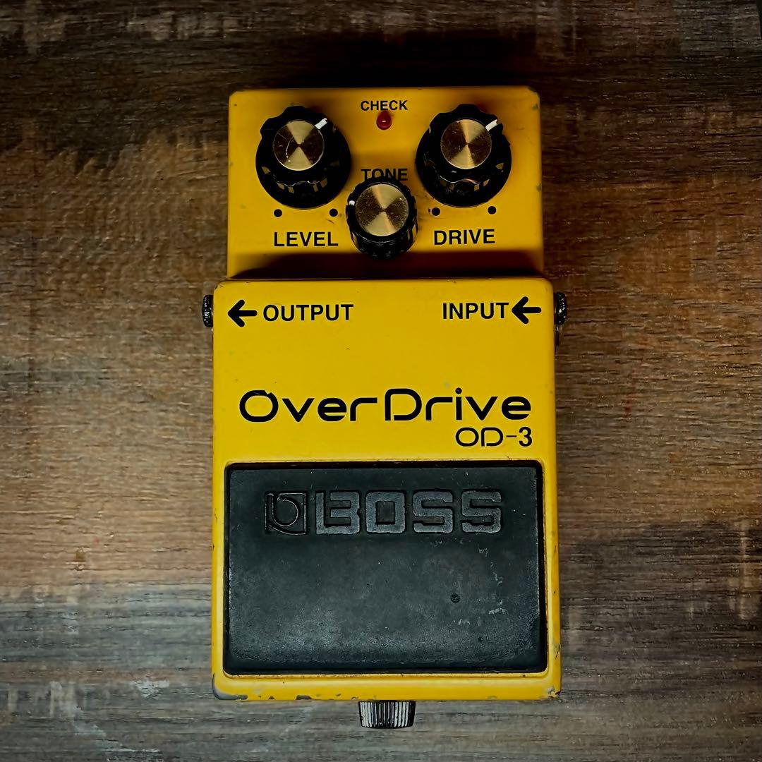 97年9月製造 ZKシリアル BOSS OD-3 エフェクター BOSS OD-3にも初年度マジックは存在するのか？初年度生産1997年8月
