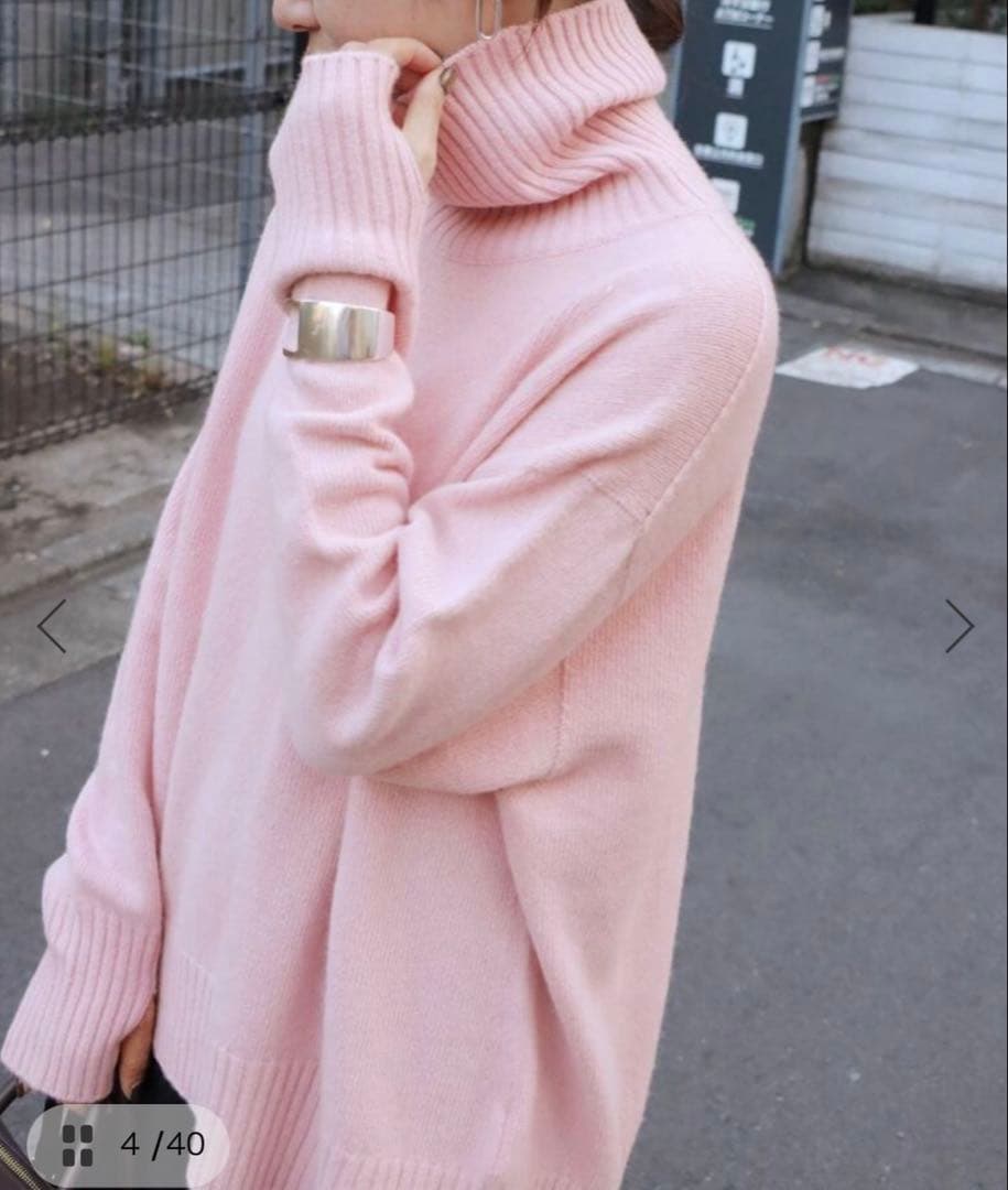 JOURNAL STANDARD ウールベイビーミンクタートルプルオーバー