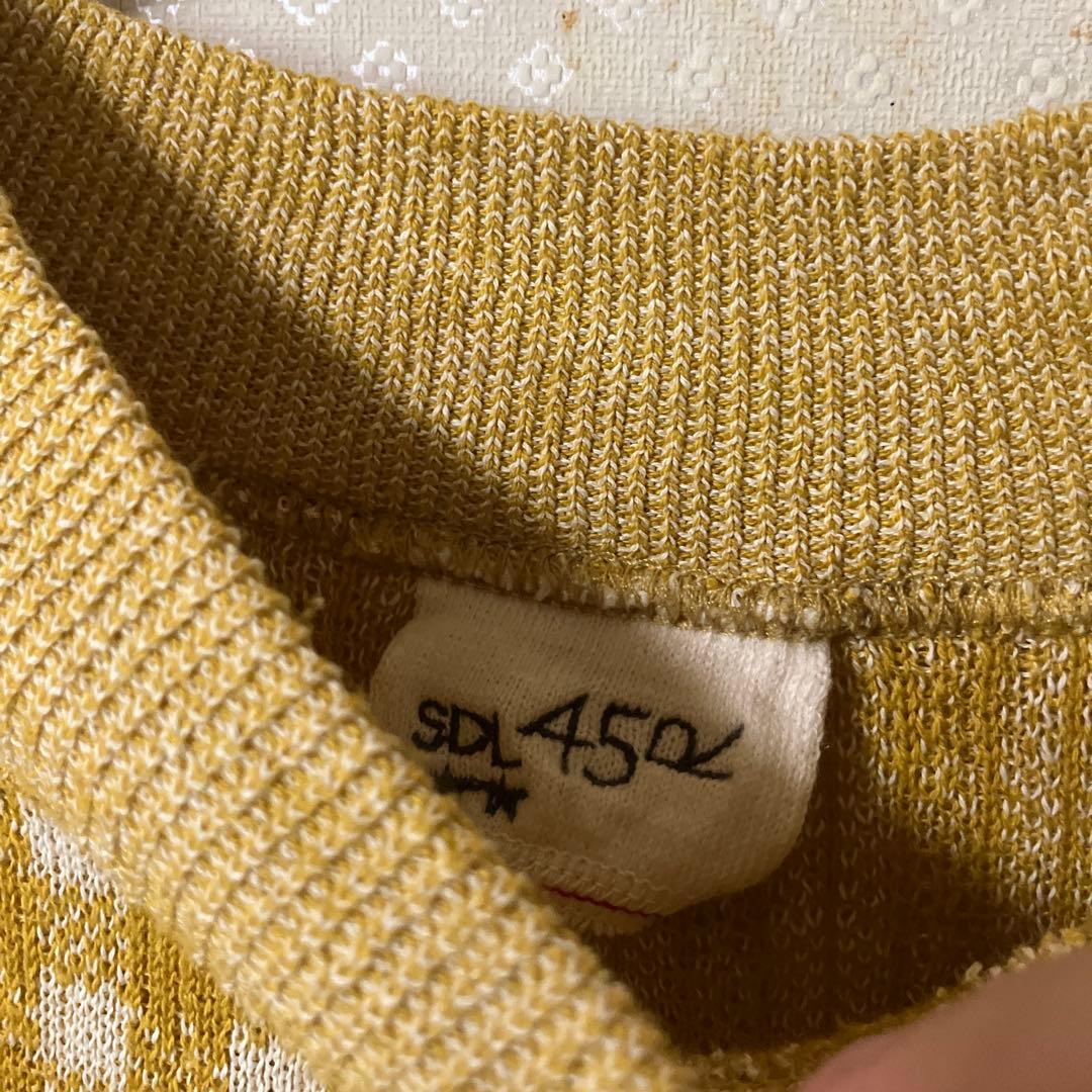 45R ギンガムジャカードの908ヨックネック 45rpm - メルカリ