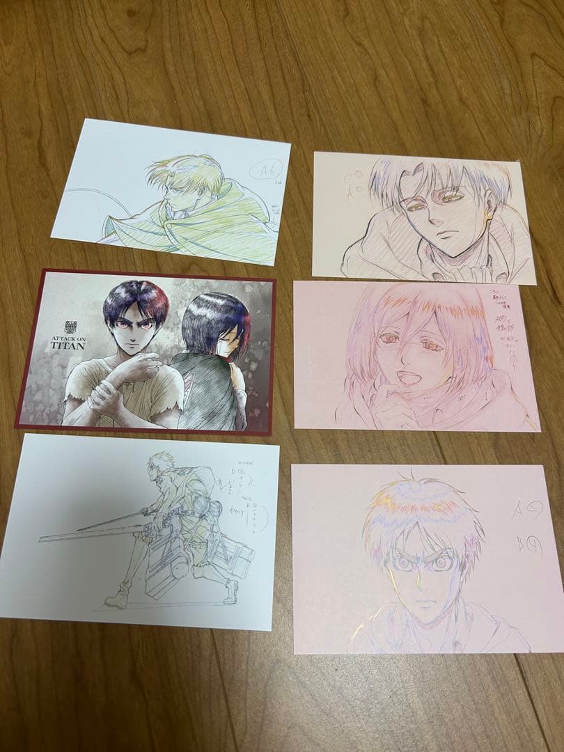 進撃の巨人　ポストカード