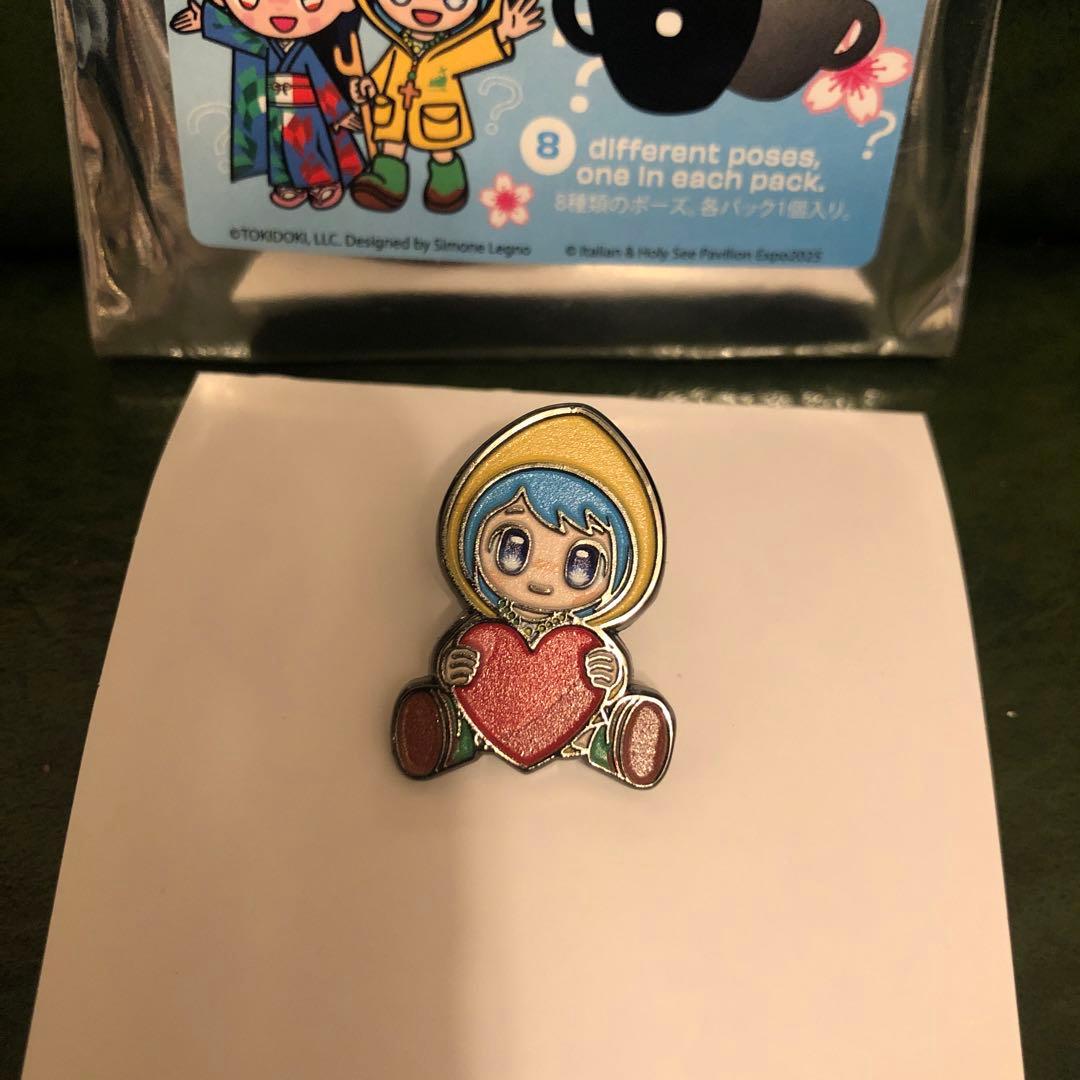 完売品 万博限定 イタリア館 ルーチェ ピンバッジ - メルカリ