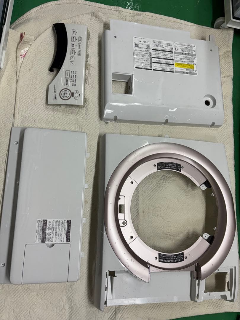 分解洗浄済SHARP ドラム式洗濯機 ES-S7G-NL 7.0kg 2022年