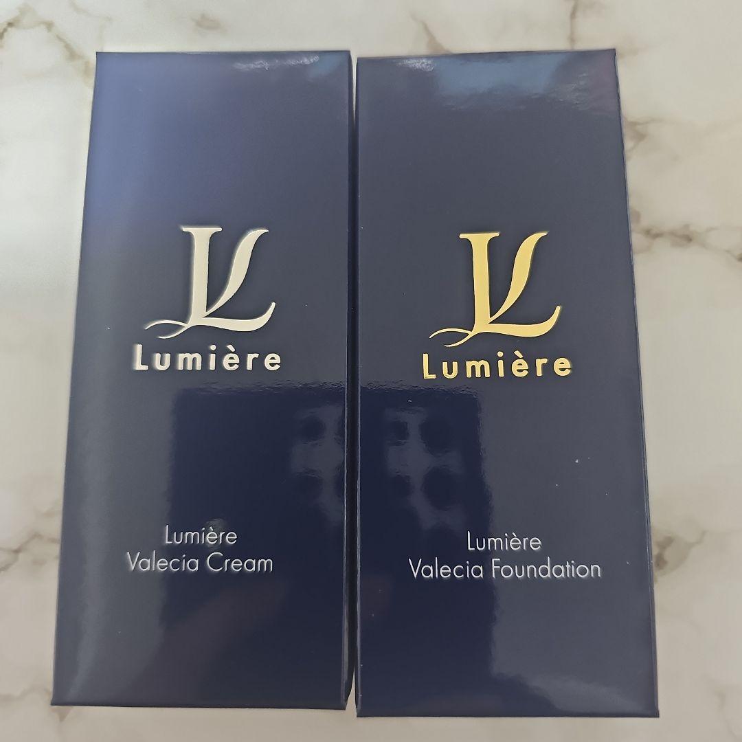 ルミエル（ファンデーション・クリーム）セット 新品未使用 ルミエル Valecia Foundation & Cream セット - メルカリ