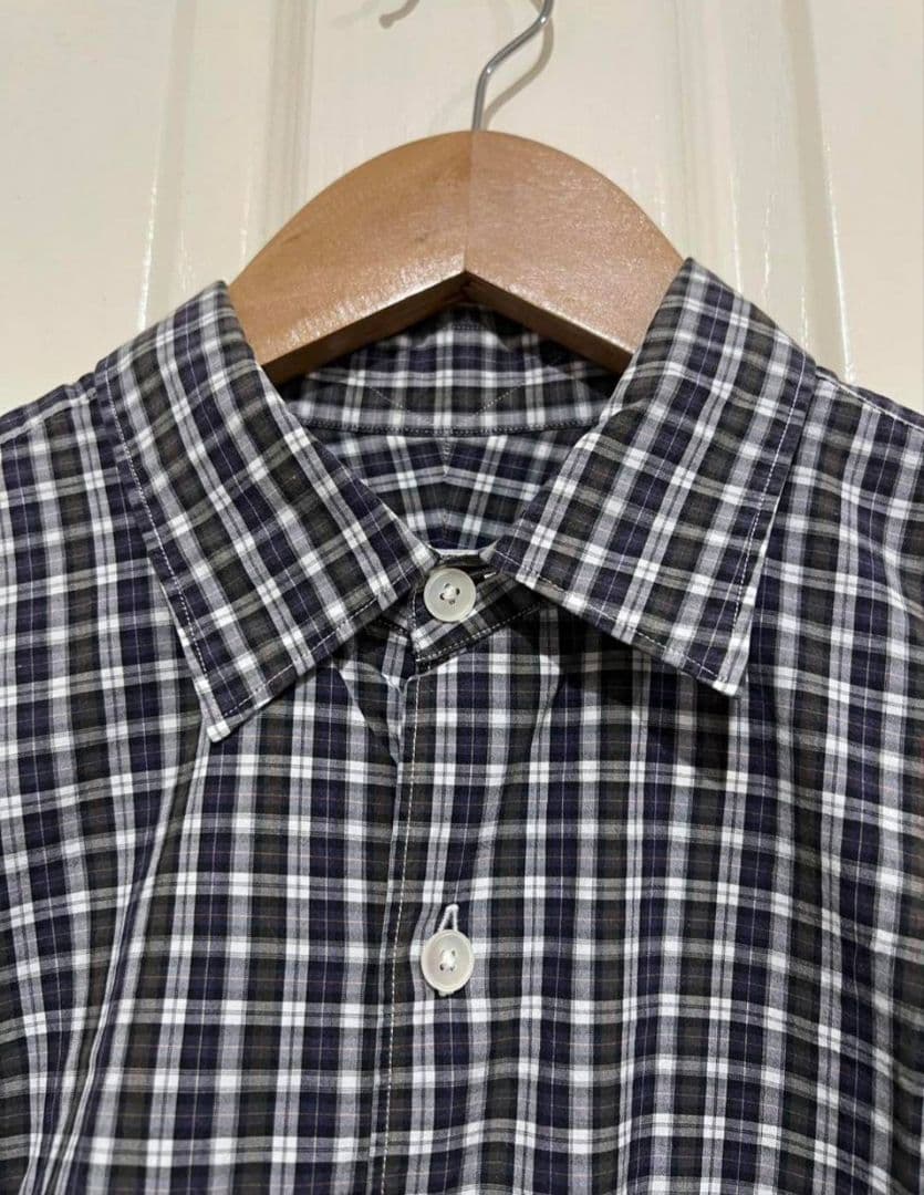 COMOLI 19ss限定 タータンチェックシャツ size 3 - メルカリ