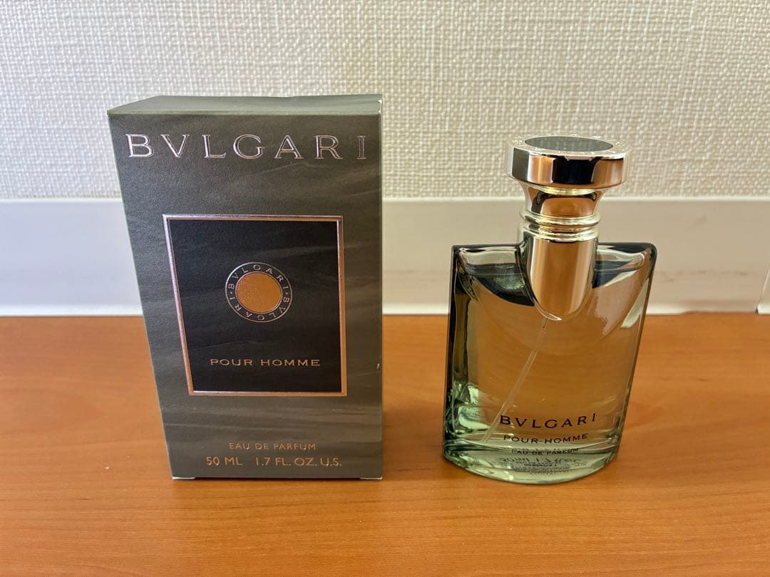 未使用品　ブルガリ　プールオム　オードパルファム　50ml