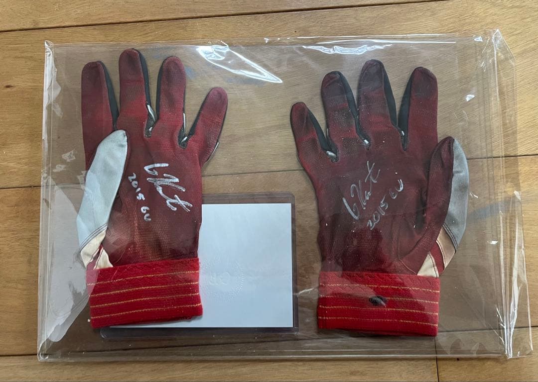 鑑定書付き】加藤豪将選手 実使用サイン付きスパイク&シューズ - メルカリ