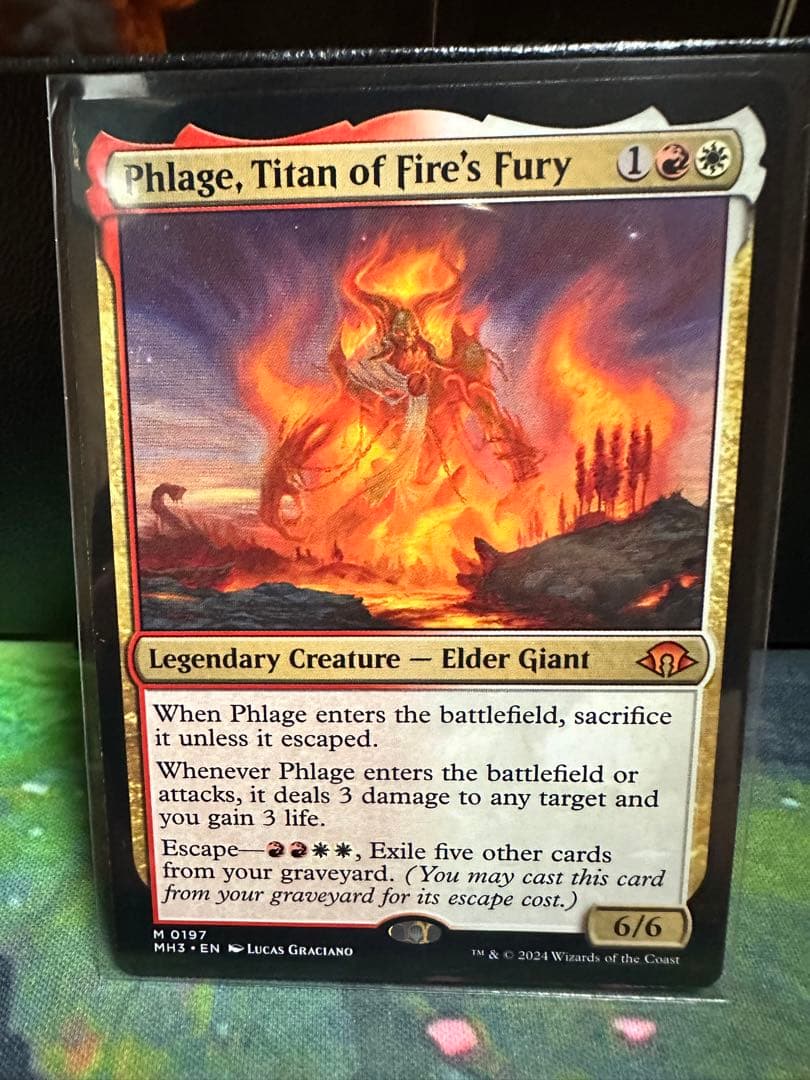 MTG 火の怒りのタイタン、フレージ英語版4枚セット