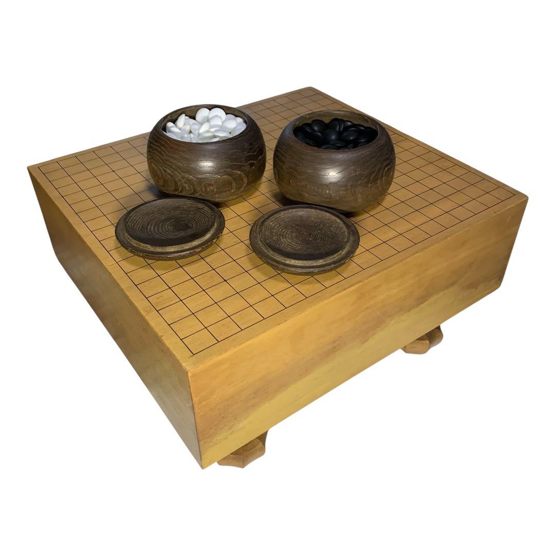 囲碁版 碁石 セット へそ付き - メルカリ