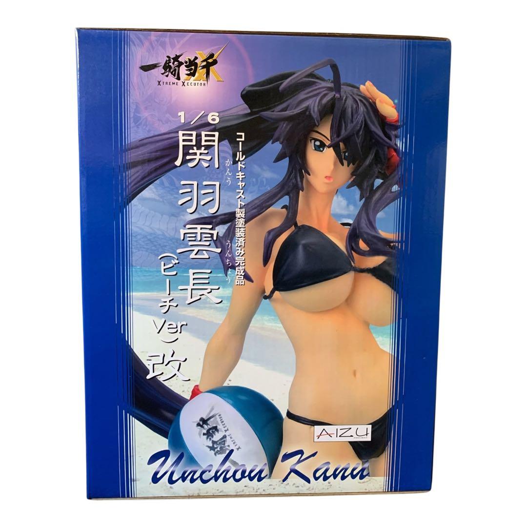 【未開封】一騎当千 1/6 関羽 雲長 ビーチVer. ホワイト