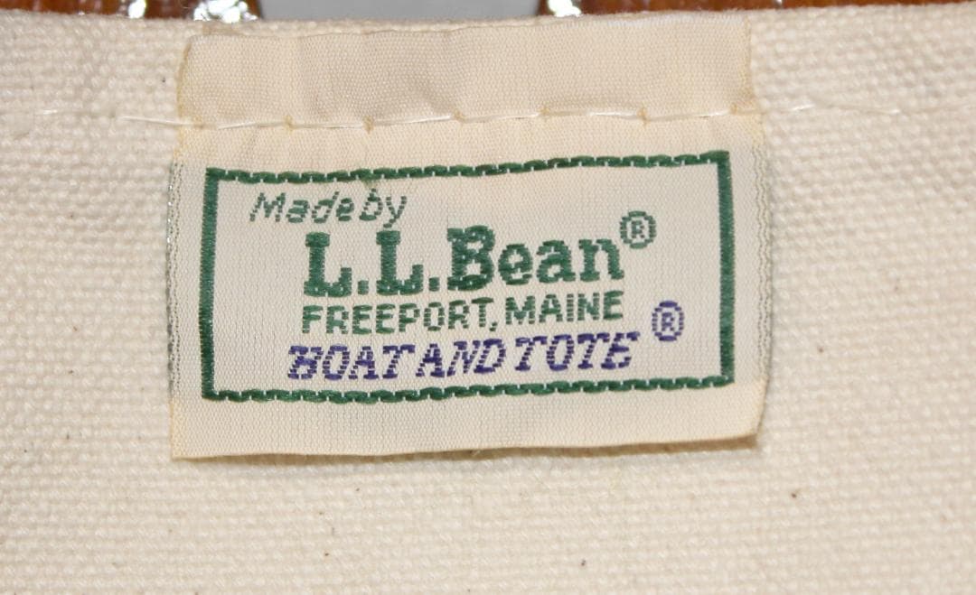 L.L.Bean トートバッグ 90s USA製 XL 赤刺繍入り