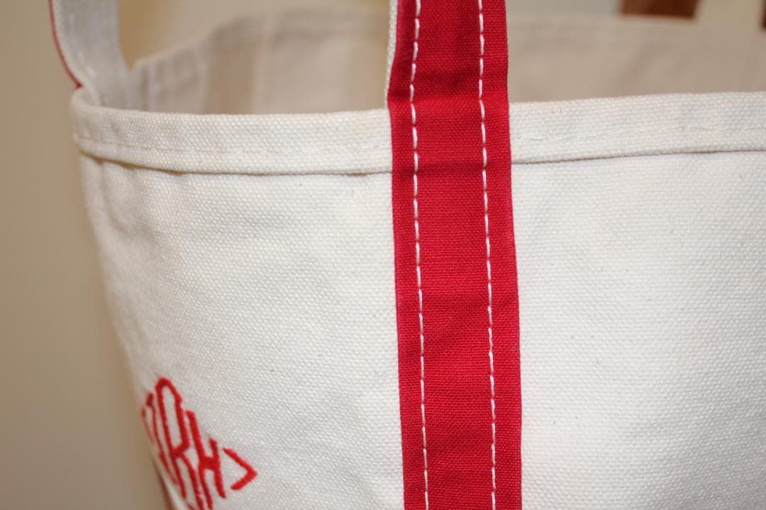 L.L.Bean トートバッグ 90s USA製 XL 赤刺繍入り