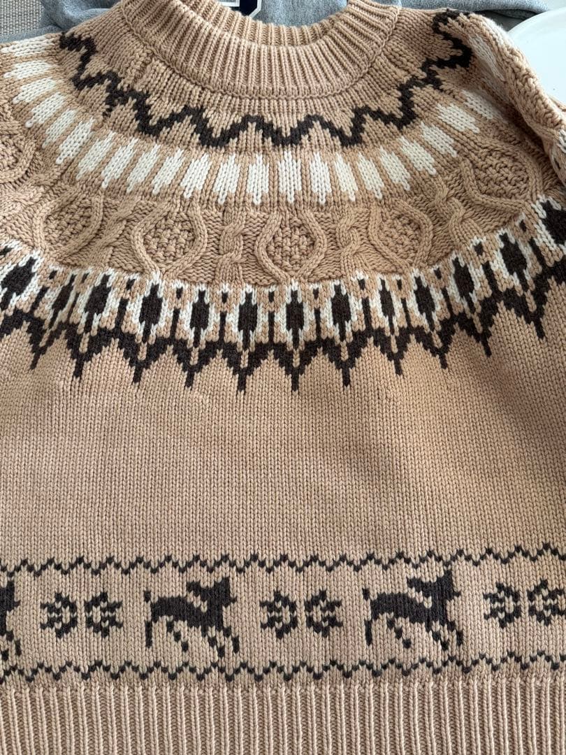 THE TOE starnberger knit ニット Mサイズ - メルカリ