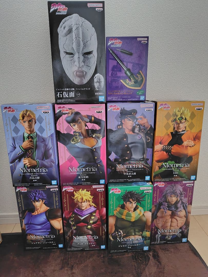 ジョジョの奇妙な冒険 プライズフィギュア mometria 10点セット - メルカリ