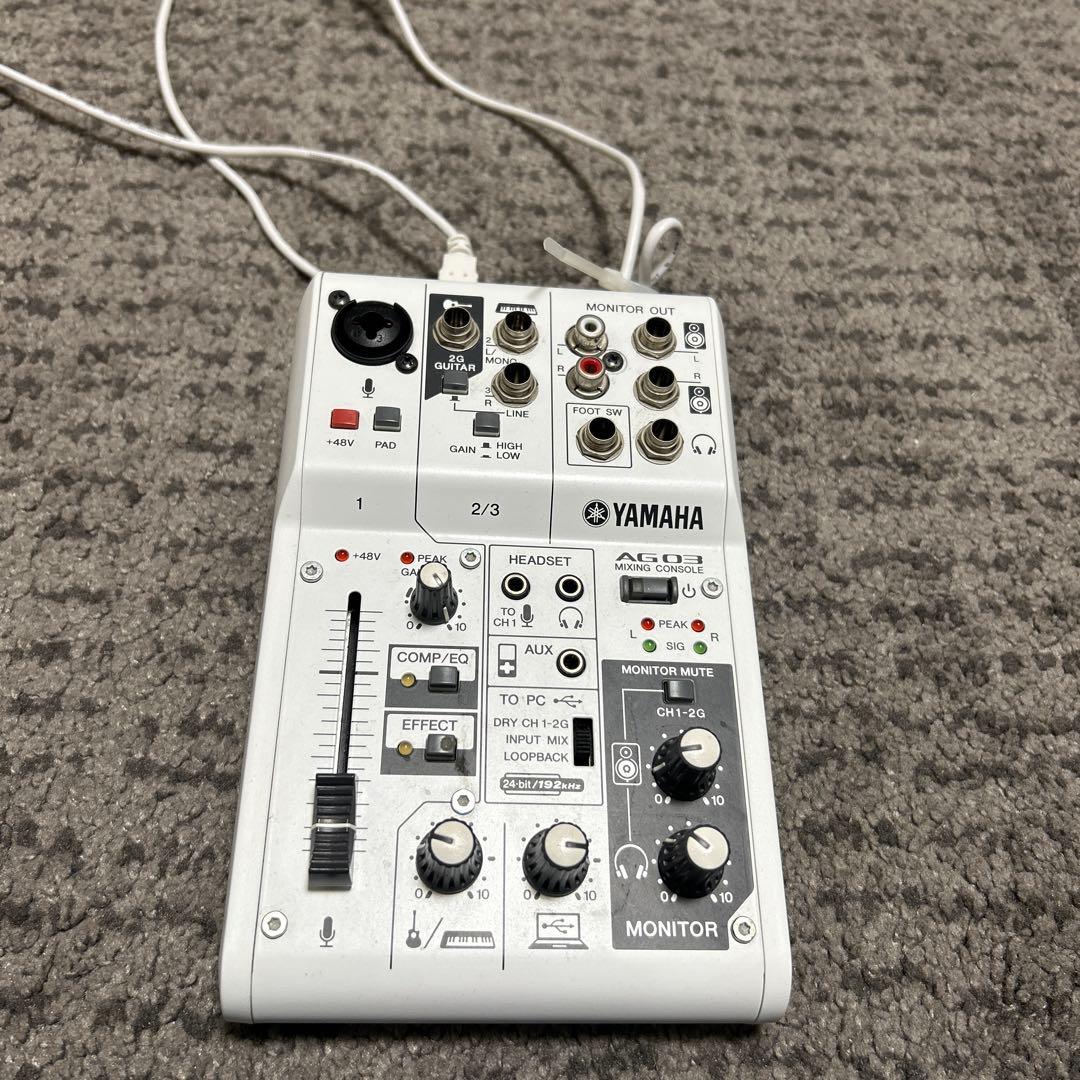 YAMAHA ヤマハ / AG03 ウェブキャスティングミキサー