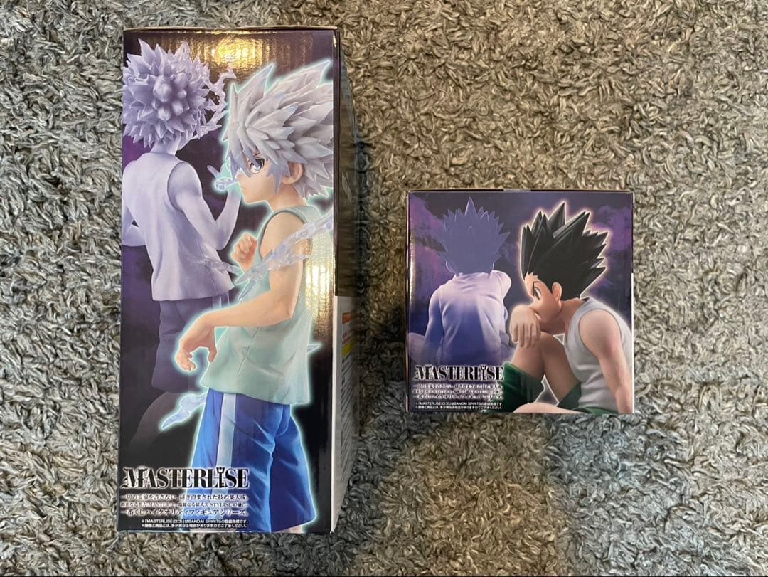 HUNTER HUNTER ハンターハンター 一番くじ D賞 キルア C賞 ゴン - メルカリ