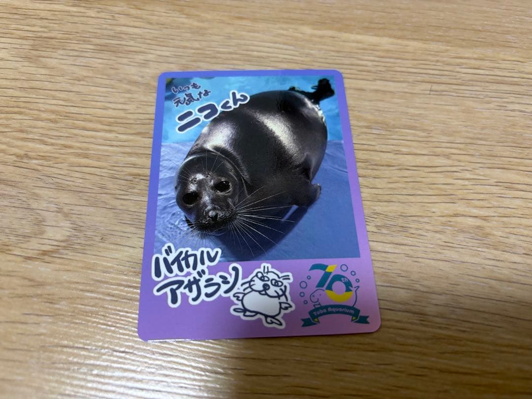 鳥羽水族館70周年記念コレクションカード とばすい コレカ トレカ