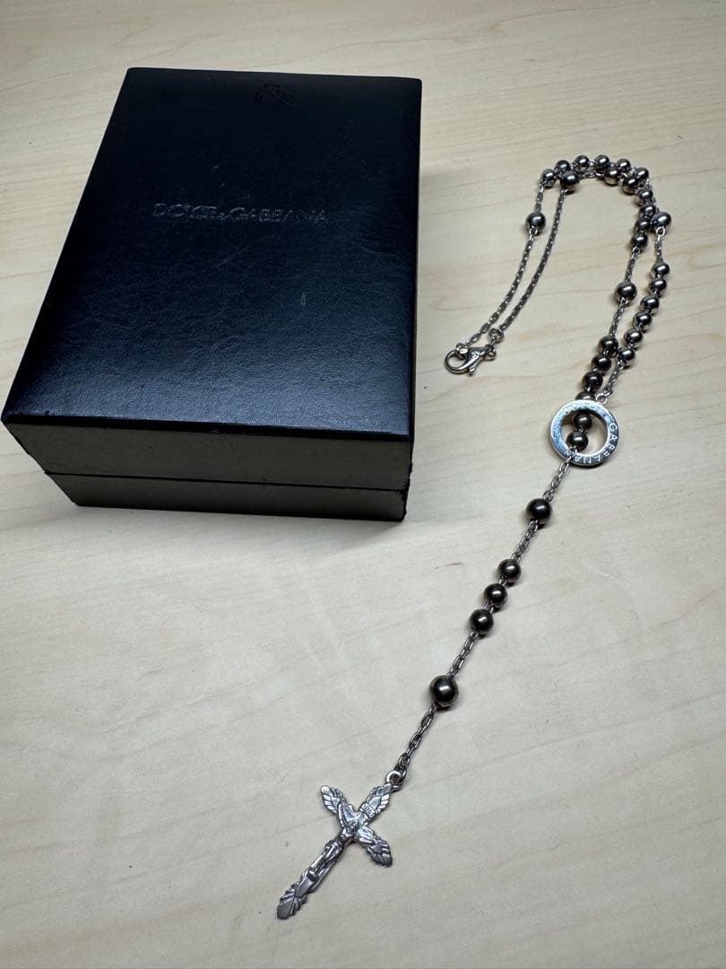 ドルチェ&ガッバーナ　ロザリオ　ネックレス　十字架