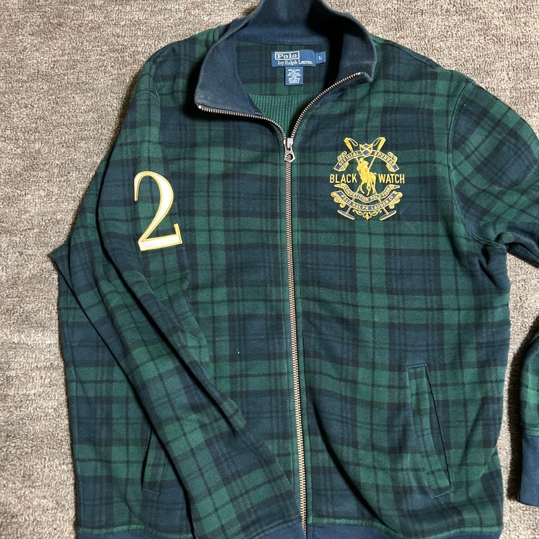 ポロバイラルフローレン スイングトップ ブラックウォッチ タータン