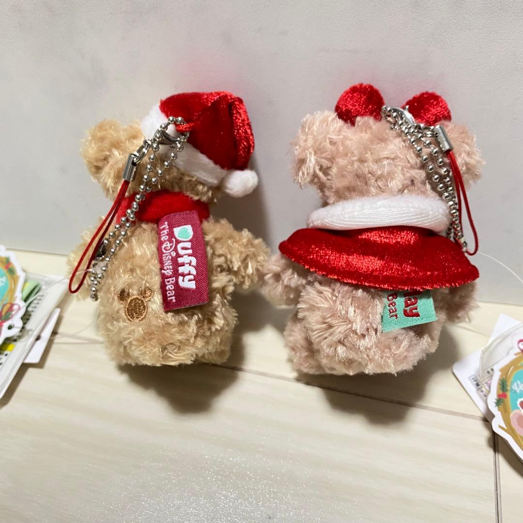 ディズニー ダッフィー シェリーメイ ぬいぐるみストラップ クリスマス