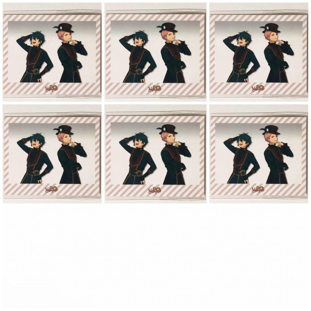新品★あんスタ【Valkyrie】インスタント写真風カード★6点セット 新品☆あんスタ☆Valkyrie【斎宮宗＆影片みか】クリアカード☆2点