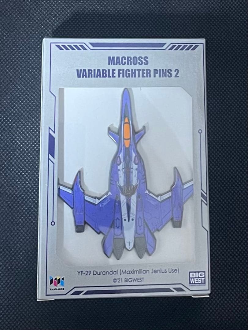 マクロスanimeexpo2025 北米限定ピンバッジ YF-29 デュランダル