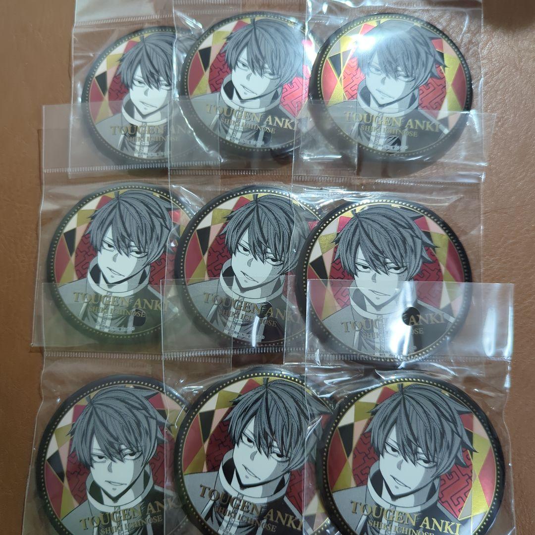 桃源暗鬼 メタリック缶バッジ 一ノ瀬四季 秋田書店 渋谷TSUTAYA 9点