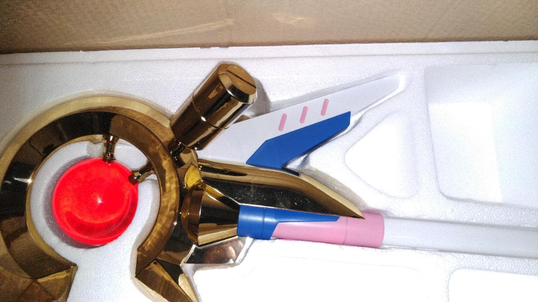 魔法少女リリカルなのは1/1スケール レイジングハート箱付き - メルカリ