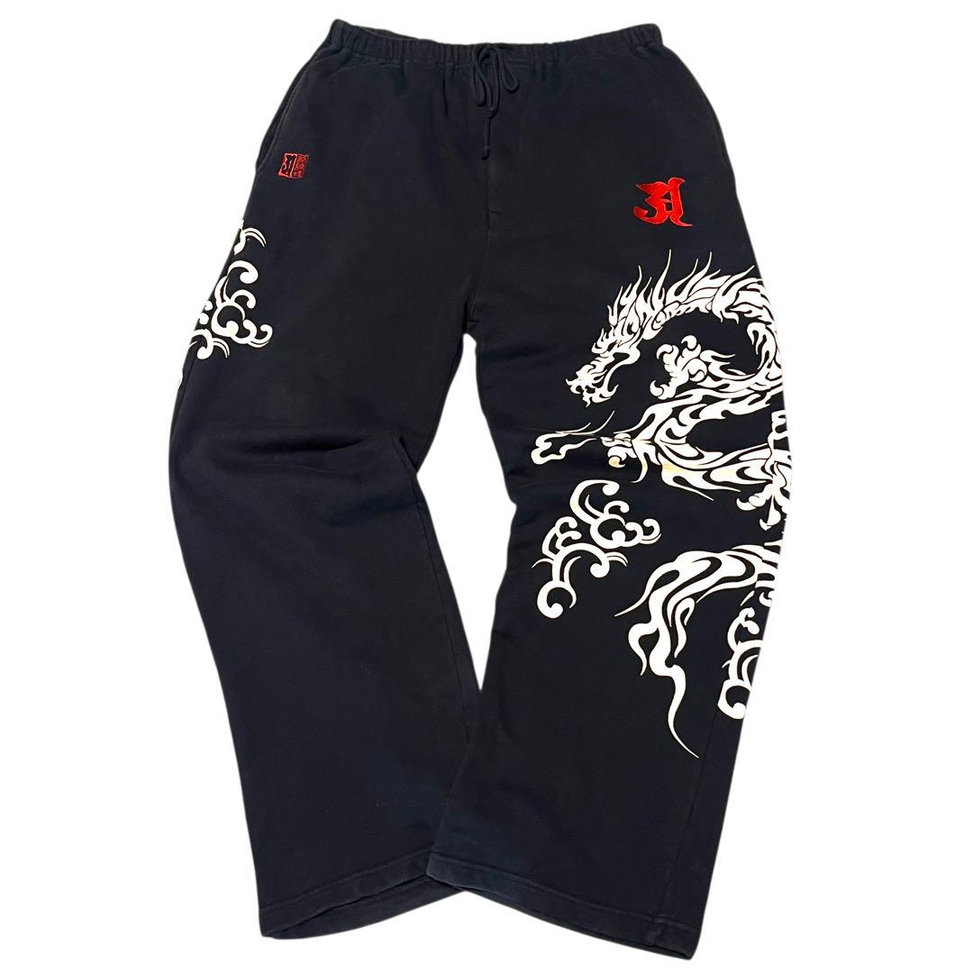 完売品】【L】絡繰魂 龍 スエット パーカー セットアップ メンズ