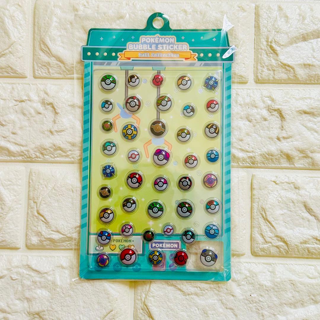 ポケモン ボンボンドロップ シール 韓国限定 正規品 8枚セット|mercari