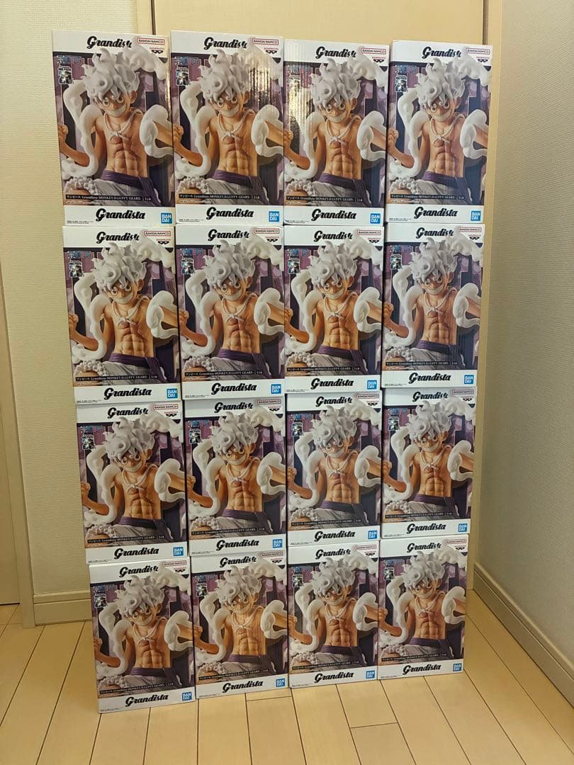 Grandista ルフィ GEAR5 フィギュア 新品未開封 16個③