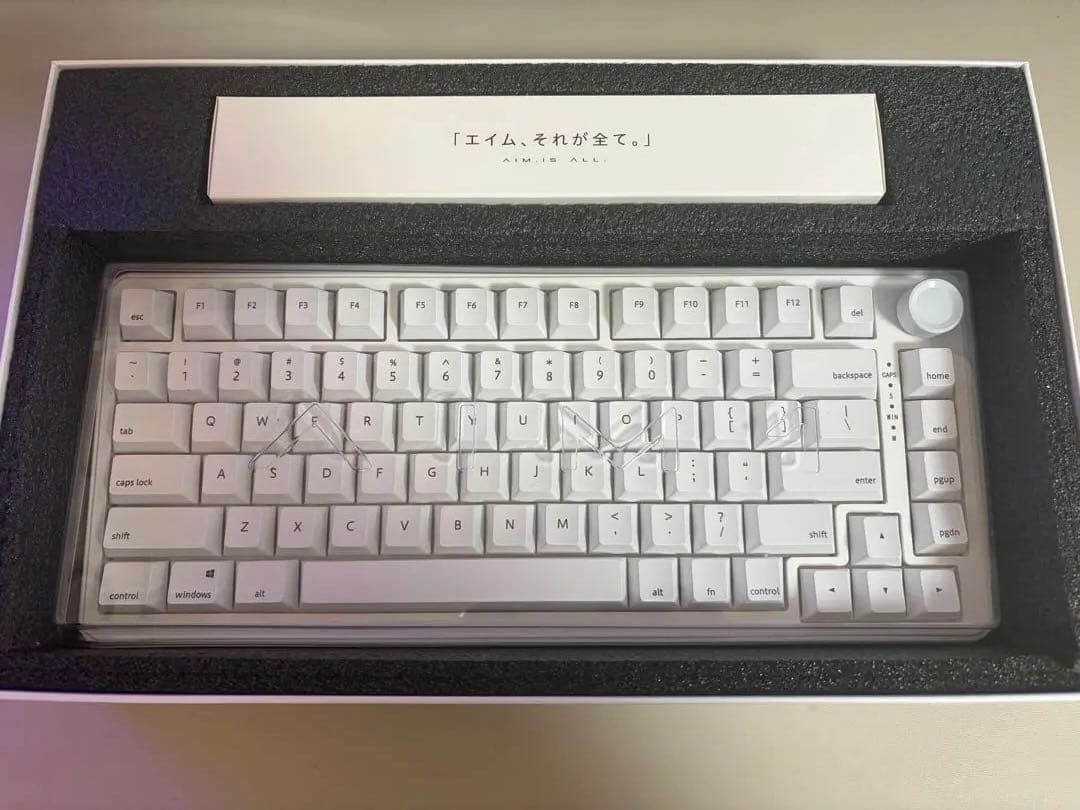 AIM1 ゲーミングキーボード 瞬 MATATAKI(US配列) - メルカリ